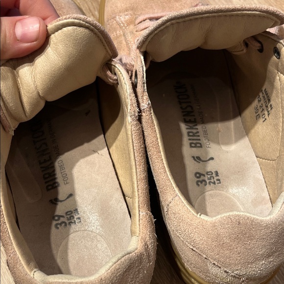 Birkenstock Blush Suede Lace-Up Shoes sneakers - Picture 2 of 7